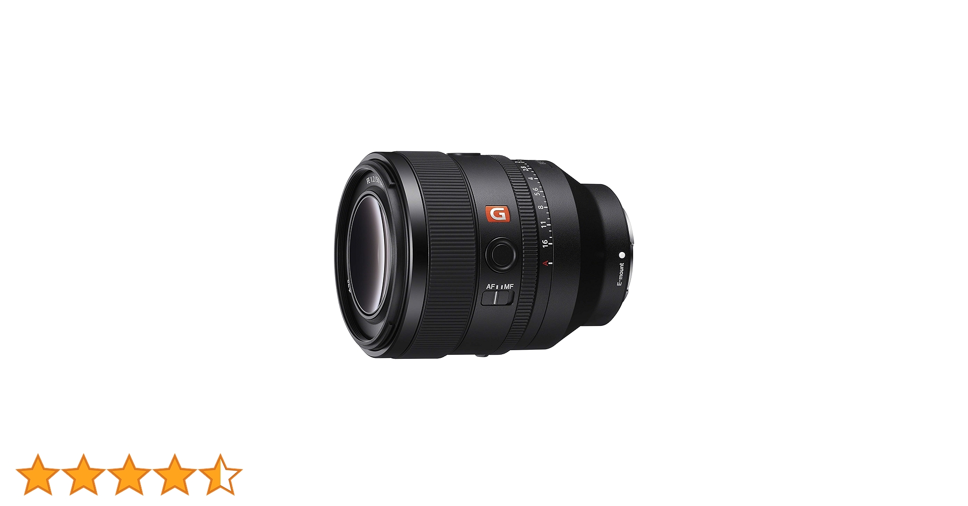 Sony FE 50mm F1.2 GM Full-Frame Large-Aperture G Master Lens